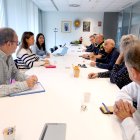 La reunió de coordinació de la resposta solidària a Lleida ha tingut lloc aquest divendres al matí a la seu de la Guàrdia Urbana