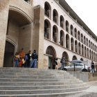 Una facultat de la Universitat de Girona en una imatge d'arxiu.