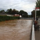 Imatge del barranc de La Móra de Tarragona després dels aiguats el 4 de novembre.