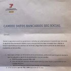 La carta falsa que ha llegado a miles de pensionistas en toda España.