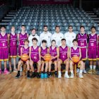 L'equip infantil del Força Lleida que competirà a la Minicopa Endesa.