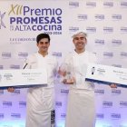 Primer y segundo clasificado del XII Premio Promesas de Le Cordon Bleu Madrid.