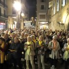 Imatge d'arxiu d'una de les cantades a la plaça Paeria de Lleida.