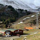 L'estació de Baqueira Beret a la zona de la Peülla, al Pallars Sobirà.