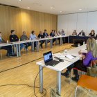 El grup de treball amb 25 representants de la restauració i el turisme lleidatans es va constituir ahir. - JORDI ECHEVARRIA