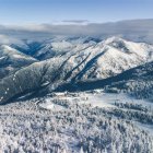 L'estació de Port Ainé a vista de dron després de les darreres nevades