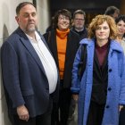 Junqueras i Alamany, al conèixer-se dissabte el seu triomf. - EUROPA PRESS