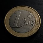 Imagen de archivo de una moneda de 1 euro.