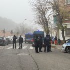 Al desnonament van acudir diverses dotacions dels Mossos d’Esquadra. - PAH LLEIDA