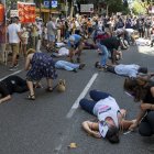 Imatge d'arxiu d'una protesta per exigir responsabilitats al govern estatal pels atemptats a Barcelona i Cambrils.