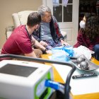 L’equip del servei d’hospitalització a domicili de l’Arnau està format per cinc metges i una desena d’infermeres. - GERARD HOYAS