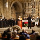 La iglesia de Sant Llorenç de Lleida se llenó el martes para disfrutar de este canto litúrgico medieval.