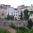 Vista de la sede del ayuntamiento de Alòs de Balaguer.