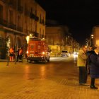 Bombers i veïns, ahir a la nit a Almacelles