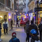 Incendi al carrer Sant Antoni de Lleida.