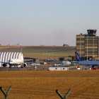 Una vista del aeropuerto de Lleida-Alguaire.