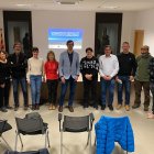 Representants de les vuit entitats ambientals que rebran subvencions del Departament de Territori, Habitatge i Transició Ecològica per a la gestió d'espais naturals protegits a la demarcació de Lleida.