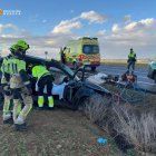 Dos ferits greus en un sinistre al Baix Cinca