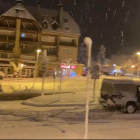 Video de la nevada que ha fet aquesta matinada a Vielha