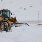 Imatges de la nevada a la Bonaigua