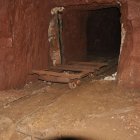 Imatges actuals del material i de la mina Pilar d’Alòs de Balaguer, tancada fa gairebé 40 anys. - AJUNTAMENT D’ALÒS DE BALAGUER