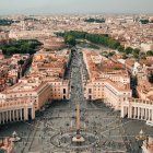 Ciudad del Vaticano, escenario del film 'Cónclave'.