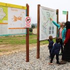 Una de les famílies que han participat en els circuits. - S.T.