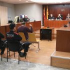 L'acusat d'intentar atropellar amb el cotxe la seva cunyada declarant a l'Audiència de Lleida