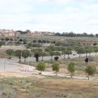 Vista del carrer Francesc Bordalba on hi ha un dels solars que la Paeria cedirà a la Generalitat. - SEGRE