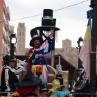 La Seu d’Urgell. Un drac xinès, en la celebració del Carnaval a la capital de l’Alt Urgell. - AMADO FORROLLA