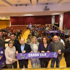 Un moment de la presentació de ‘Grada Lila’ ahir a la Diputació. - DIPUTACIÓ