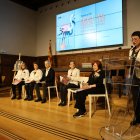 L’aula magna de l’IEI va estrenar ahir el nou cicle ‘Paraula Viva’, que tindrà 4 més cites aquest mes. - AMADO FORROLLA