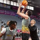 Una imatge de l’entrenament d’ahir per preparar l’important duel davant del Granada. - JAVI ENJUANES