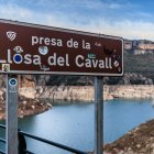 Imatge d’arxiu de la Llosa del Cavall, al Cardener. - JORDI BORRÀS/ACN