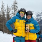 Laia Sellés i Aina Garreta, ahir després de la prova individual.