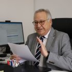 Pau Garcia Sistac explica les novetats de la campanya de la Renda que comença dimecres. - MAGDALENA ALTISENT