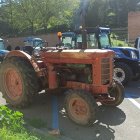 Los payeses han protagonizado una tractorada esta mañana.