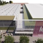 Recreació virtual del nou pavelló desmuntable de la Fira. - PSC LLEIDA