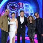 El presentador Manel Fuentes i els membres del jurat. - ATRESMEDIA