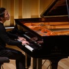El pianista Kuan-Wei Chen, durant l’actuació en el concurs. - OLIVIER ADELL