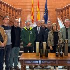 Els representants de les cooperatives amb el subdelegat. - SUBDELEGACIÓ DEL GOVERN