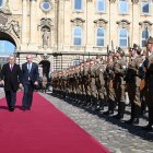 Viktor Orbán va rebre ahir a Budapest Benjamin Netanyahu. - AVI OHAYON / GPO / DPABUDAPEST.