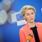 Von der Leyen va reaccionar als nous aranzels dels EUA des de l’Uzbekistan. - DATI BENDO / EUROPEAN COMISSION / D / DPA
