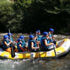 Un descens de ràfting a la Noguera Ribagorçana.