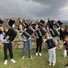 Estada d’alumnes d’acordió de centres de Cervera i d’Andorra - SANTI RIU