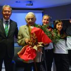 Huidobro, homenatjada en el centenari del CT Lleida, el 2023. - CT LLEIDA