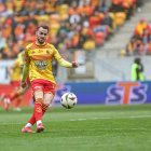 Jesús Imaz, durant el partit que va disputar el seu equip aquest cap de setmana amb el Piast Gliwice. - JAGIELLONIA