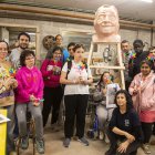Presentació d’alguns detalls de la nova figura, emmarcada en els 50 anys de l’Associació Alba. - LAIA PEDRÓS