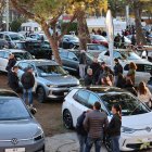 Visitants al Saló durant la jornada de dissabte. - J.GÓMEZ