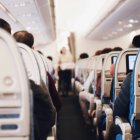Interior de un avión.